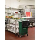 Rubbermaid Commercial Products Slim Jim Plastic Rectangular Recycling Bin trash