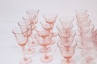  Rare 30  Pieces Of Depression Glass Pink 30s 40s Art Deco