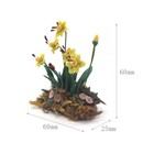 1 12 Scale Dollhouse Miniature Flower Plant Fairy Garden Living Room Accessories