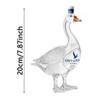 2026 New 3d Sculpted Grey Goose Glass Whiskey Bottle
