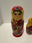 Large Rare 8    Vintage Russian Doll Matryoshka Nesting Dolls 5 Level 1988