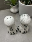      Tim Burton s The Nightmare Before Christmas Stylized Salt   Pepper Shakers     