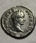 Rare Genuine Ancient Roman Silver Coin Denarius 205 Caracalla River God Captives