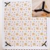 8-pack Bed Sheet Clips With Strong Grip - Durable Triangle Design Fasteners
