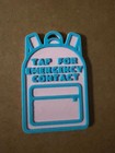 Nfc Emergency Contact Backpack Tag   Tap To Call Safety For Kids  School Bags