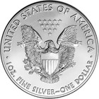2017 American Silver Eagle Coin 1 Oz  1 - Bu
