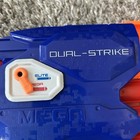 Nerf N Strike Elite Dual Strike Blaster Mega Rounds Nerf Dart Gun