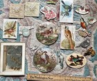  95 Vintage Lot Of Victorian Scrap Etc Ephemera For Collecting Or Scrapbooking