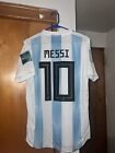 Rare Player Issue Messi 2018 Argentina World Cup Jersey  slim Fit 