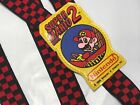 Super Mario Bros  2 Vintage 1989 Nintendo Youth Suspenders Rare