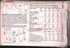 5039 Vintage Simplicity Sewing Pattern Mens Pajamas Two Lengths Nightshirt Oop M