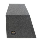 Car Audio Single 15  Sealed Subwoofer Salnted Hatchback Stereo Sub Box Enclosure