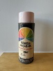 Vintage World Of Color Spray Paper Label Paint Can Pink Krylon Rusto