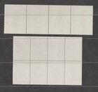 Ajman   Manana Cinderella Stamps - 2 Blocks  12 Different  Cto
