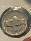 1987-p Double Struck Nickel - Mint Error 95  Off 2nd Date Visible very Rare     