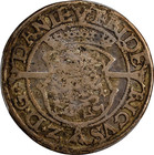 1562 Denmark Frederik Ii Silver Mark Copenhagen Mint Hede-9b Pcgs Vf-20