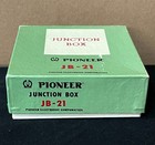 Nos Pioneer Jb-21 Stereo Headphones Junction Box     Complete