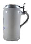 Lowenbrau Munchen Ceramic Beer Stein With Lid German Brewery Mug M10  2