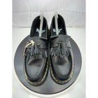 Dr  Martens Adrian Quad Womens Size 6 Black Leather Platform Tassel Loafers New