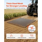 Uimoso 4 X 4 Ft Chain Harrow Rake Mat For Atv  Utv  And Tractor Use