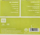 Back 2 Back Cd Album By Mc Hammer   Vanilla Ice