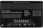 Paris Casino - Las Vegas  Nv - 8th Issue Slot Card  4 Casino Ph s embossed Name