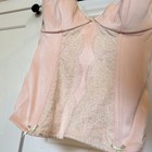 Jezebel Pink Lace Corset Bustier Top Polyester elastane Size M - C d Cup L41173