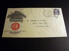 1919 Cincinnati Home Brewing Envelope W pointer Label On Reverse