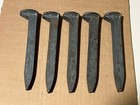 Railroad Spikes 7   Hc High Carbon Lot Of 5  Weld Art  Forging Crafts
