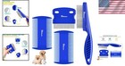 4 Pack Pet Hair Comb Stainless Steel Flea Lice Combs Cat Dog Grooming Kit Tools