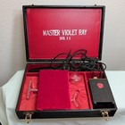 Antique Master Violet Ray No  11 Energy Device Complete Set Quack Medical Tested