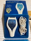 Vintage 1977 Lady Sunbeam Micro Twin Bird Design Blue Electric Shaver  New Nos