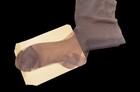 Vtg Albert   s Nylon Stockings Sz 9 Lngth 32 Suntan