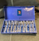 Vtg Disney Unlimited 10 Pc Fork Spoon Set  rare 