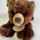 Russ Berrie Yomiko Classics Brown Grizzly Bear Plush Stuffed Animal 14    Long