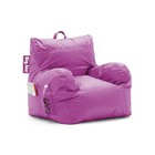 Bean Bag Chair With Drink Holder And Pocket Smartmax  Radiant Orchid Dorm