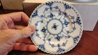 Royal Copenhagen Blue Fluted Full Lace Set Of 4 Bread Butter 6  Plates 1088