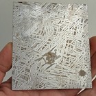 Aletai Iron Meteorite 132 7 Grams Rectangle Thin Cut Slabs Perfect Etch 100 88mm
