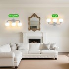 Bathroom Light Fixtures Brushed Nickel Vanity Light 3 Light Wall Sconces Ligh   