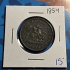 1854 Bank Of Upper Canada Half Penny Token Collection