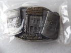 Case Ih Lubricants Engine Oil Derrick Barrel Pewter Belt Buckle 957   1000