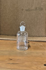 Vintage Apothecary Wheaton  Glass Bottle With Glass Stopper