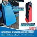 Wavesrx Pwcarmor Jet Ski Fenders  2 Pack   Eva Foam Pwc Dock Bumpers For Docking