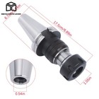 Er32 Floating Tap Holder Cat40 Shank Accepts Er32   Tapping Collets