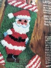 Wonderart Vintage Christmas Stocking Santa Kit 4891 16x24 Latch Hook New In Box