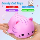 Cat Squishies Stress Balls Set Of 6