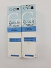 2x Cnd Creative Nail Design Cuticle Eraser Nail Treatment Cream New In Box