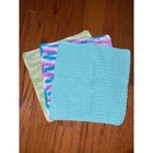 Set Of 3 Handmade Crochet Washcloths