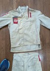 Vintage Race Worn Nascar Drivers Suit Don Dionne Seekonk Speedway  1960 s  