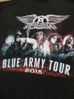Aerosmith Blue Army Tour Concert Shirt Used Size Xl From Santa Barbara Bowl 2015